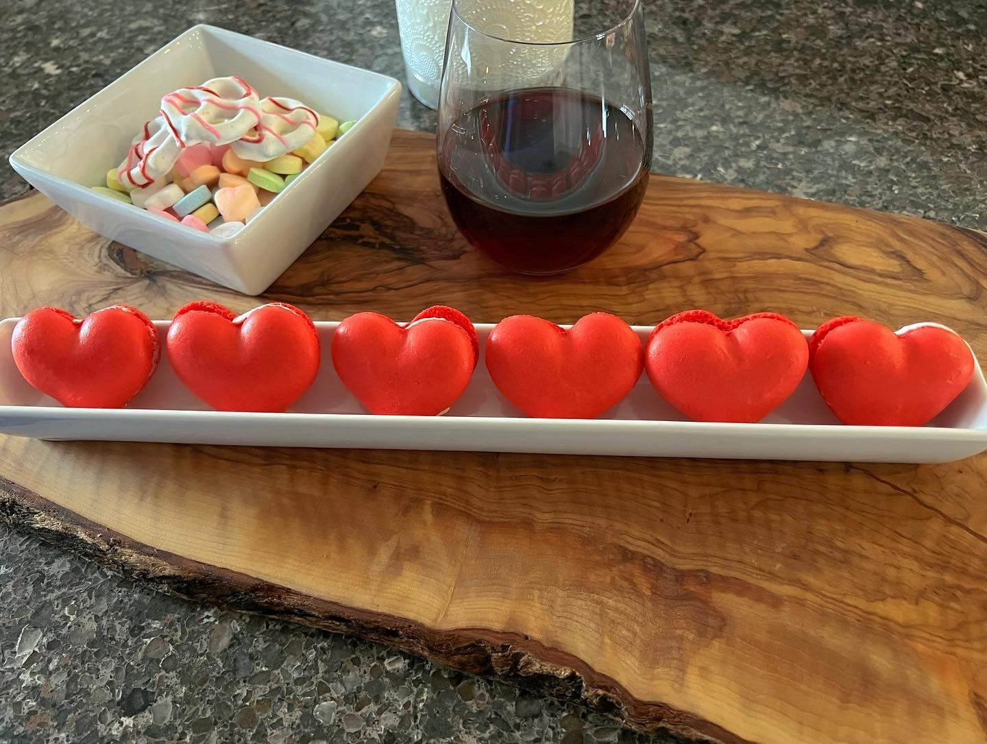 Heart Shaped Macarons