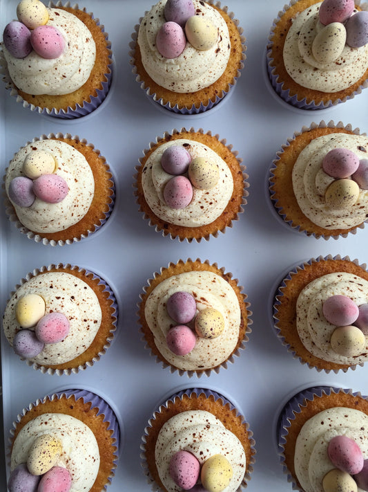 Cupcakes with Mini eggs